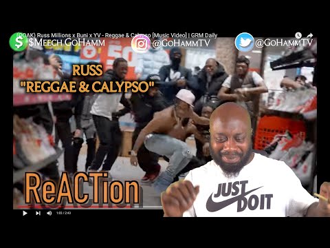 American Reacts | (OOAK) RUSS MILLIONS x BUNI x YV - Reggae & Calypso [GoHammTV]