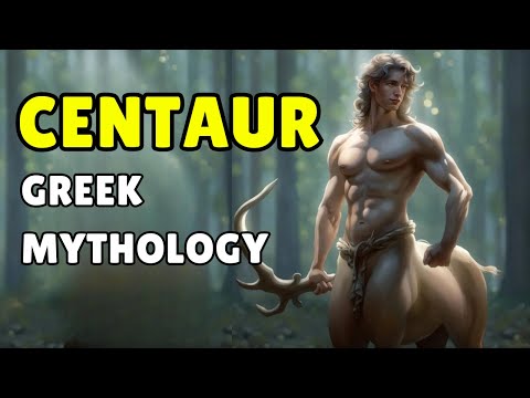 Centaurs of Greek mythology Half Horse Half Man - Chiron