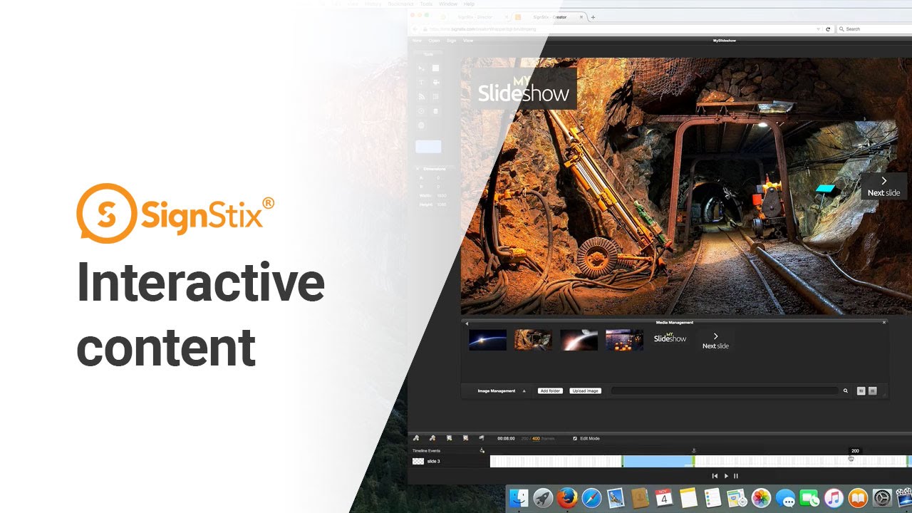 Creating interactive content & applications