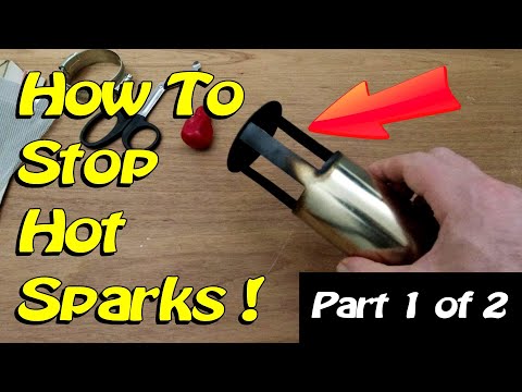 Spark Arrestor Mod for a Camping Wood Burner Stove Chimney/Flue