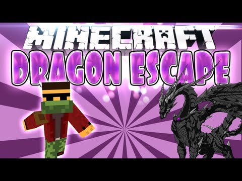 Minecraft : Dragon Escape Mini Game - DOUGLAS THE DRAGON