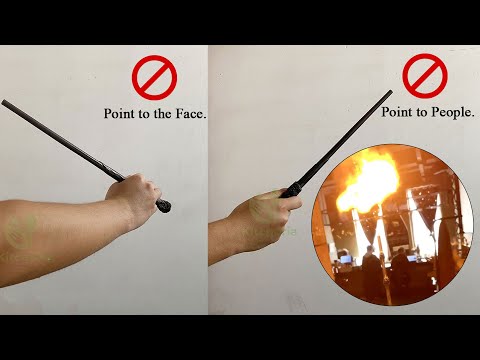 Harry Potter Magic Wand Fireball Unbox And Test - Does It Work？