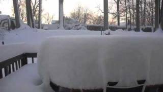 preview picture of video 'Snowpocalypse 2010 Glenmont, MD'