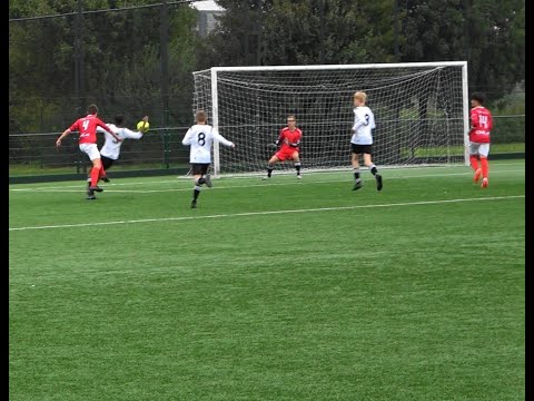 Eerste helft JSV Nieuwegein JO16-1 - vv DOVO JO16-1