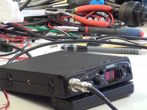 Moonraker Minor CE late version (PR27/97) CB radio (mobile - on the air test