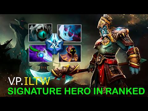 ILTW [Phantom Lancer] is Signature Hero in Ranked Dota2