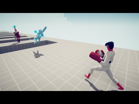 BOXER CHAMPION  & LIGHT  vs EVERY UNIT - TABS - Totally Accurate Battle Simulator