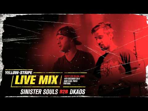 Yellow-Stripe Live Mix : Sinister Souls b2b Dkaos (2014)