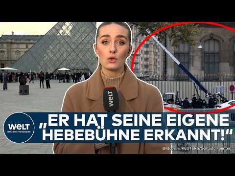 LOUVRE: Zeuge meldet sich und wurde selbst überfallen! Spur zu Tätern führt über gestohlene Bühne!