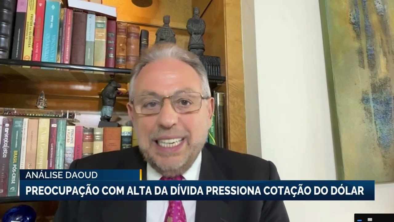 Análise Daoud: preocupação com alta da dívida pressiona cotação do dólar