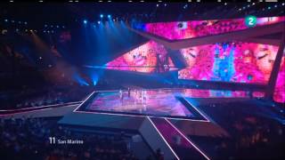 Valentina Monetta - The Social Network Song (San Marino) Eurovision 2012 Semifinal