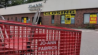 Final day at the Joann Fabrics in Natick Massachusetts (CLOSED)