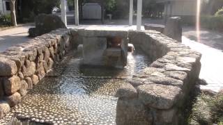 preview picture of video '[ZR-200]府中市 三ヶ村遊歩道の噴水[Full HD]-The fountain at Sangason Promenade-'