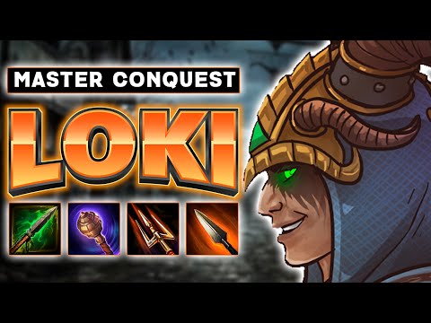 LOKI JUNGLA - ME DOY ASCO!!! - SMITE Master Conquest
