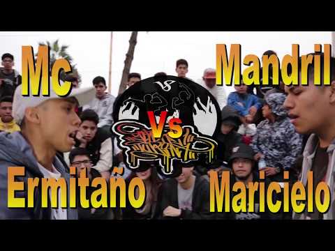 Maricielo vs Ermitaño vs Mandril vs Mc - Colectivo Caja de Agua - Jurados Teorema, Drose, Lancer