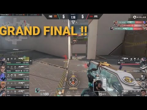 GRAND FINAL ! | FNATIC VS FPX | MAP 1 HIGHLIGHTS | VCT CHALLENGERS EMEA GRAND FINAL 2022