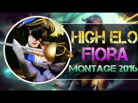 Fiora Montage | Best Plays of 2016 ft (Faker,Duke,Smeb,Marin,Longzu Flame,Echo Fox,En Garde...)