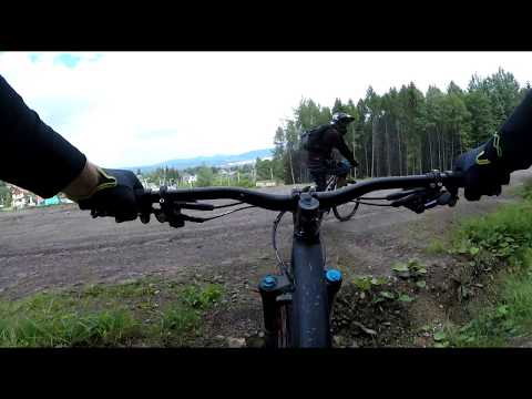 Crash rygól bikepark Ještěd 2019