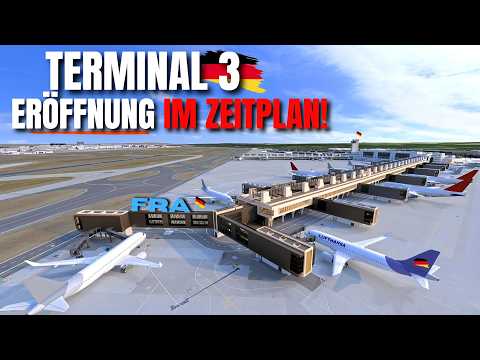 Frankfurt Terminal 3 – the mega airport project just before opening!