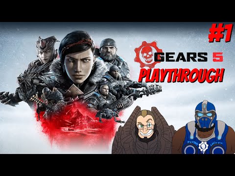 TIME FOR GNASHED POTATOES! Gears 5 Co-Op Story Mode Playthrough / Walkthrough / Let's Play Part 1