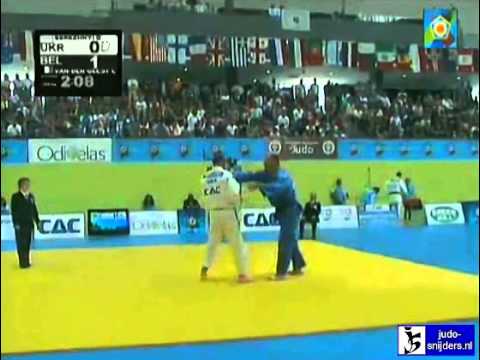 Dmytro Berezhnyi (UKR) -  Elco van der Geest (BEL) [-100kg] bronze