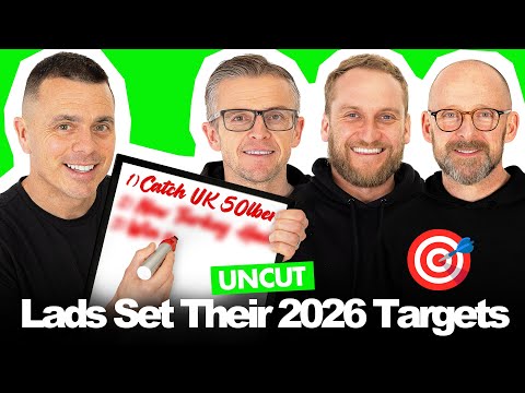 UNCUT Podcast #032: Die Jungs setzen sich ihre Ziele für 2026 🎯