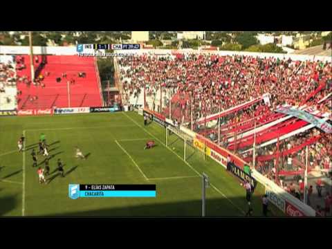 Gol de Elías Zapata.Instituto 1 Chacarita 1.Fecha 11.Torneo Primera B Nacional. FPT