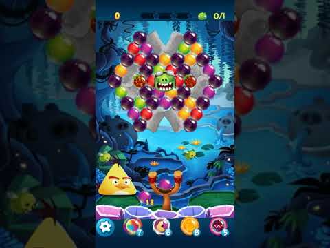 Angry Birds POP Bubble Shooter - Level 99. Gameplay Android walkthrough