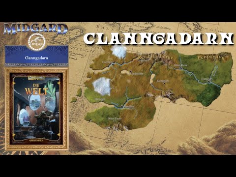 MIDGARD Die Welt: CLANNGADARN - Walisisch  / Keltisch mit dem Räter [Rollenspiel Region]