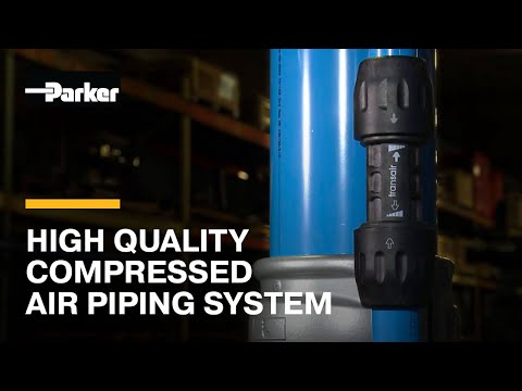 Transair Aluminum Compressed Air Piping System | Parker Hannifin