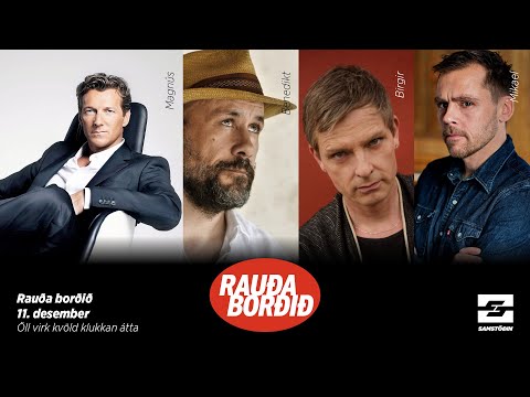 Föstudagsþáttur Rauða borðsins 11. des