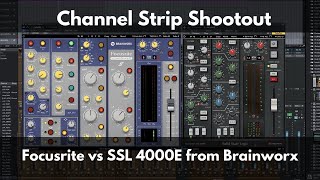Video thumbnail for bx_console Shootout! | Focusrite SC vs SSL 4000 E from Brainworx/Plugin Alliance by Green Light Sound