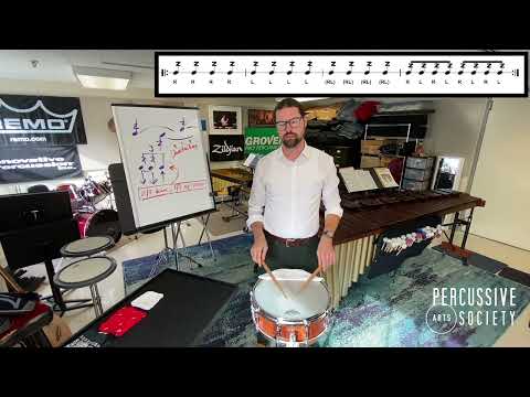 How to Improve Your Concert Snare Drum Roll Part Three with Lee Hinkle for PAS Classroom mp4