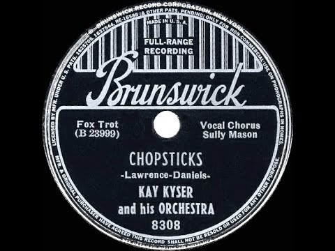 1939 Kay Kyser - Chopsticks (Sully Mason, vocal)
