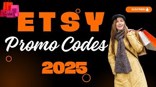Etsy Promo Codes 2025 | Etsy Coupon Code| Save 10% to 25%