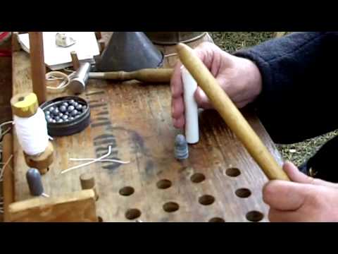 Civil War Ammunition- Minié Ball Cartridge Rolling and Trivia