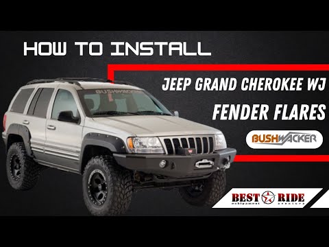 How to install Bushwacker Fender Flares on Jeep Grand Cherokee WJ