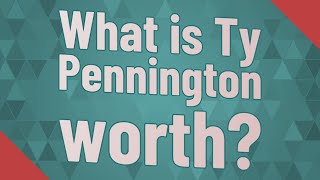 What is Ty Pennington worth