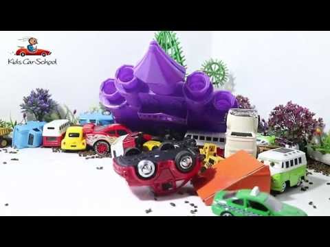 disney cart toys - 20 toy car destruction