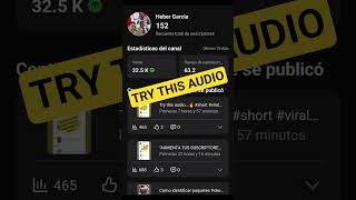 Thy this Song for more Suscriptors #shorts #viralshort #fyp #shortvideo