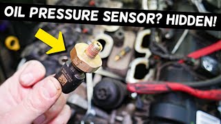 Oil Pressure Sensor Replacement Removal Dodge Jeep Chrysler 3.6 v6