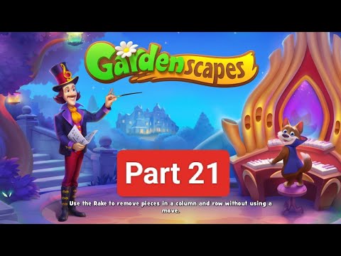Gardenscapes New Area Part 21
