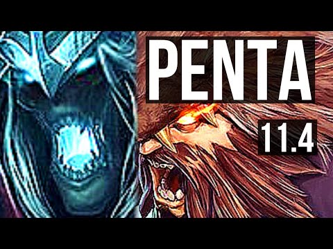 KARTHUS vs UDYR (JUNGLE) | Penta, 800+ games, Dominating | BR Challenger | v11.4
