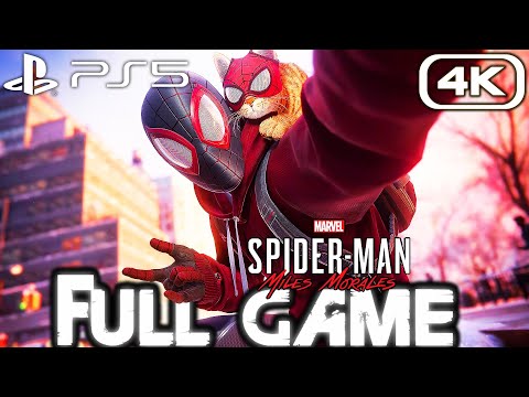 SPIDER-MAN MILES MORALES PS5 Gameplay Walkthrough FULL GAME (4K 60FPS RAY TRACING) No Commentary