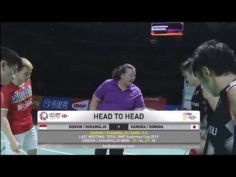 Gideon/Sukamuljo vs. Kamura/Sonoda | Final China Open 2019 Badminton