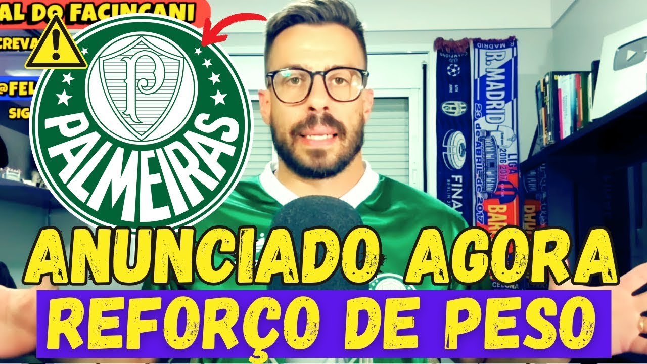 😱ACONTECEU AGORA ! ESTÁ ASSINANDO O CONTRATO AGORA COM O VERDÃO ! BEM VINDO ! NOTÍCIAS DO PALMEIRAS