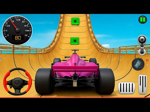 Ultimate Formula Car Racing Stunts 3D - Impossible Mega Ramp GT Car 3D - Android Gameplay