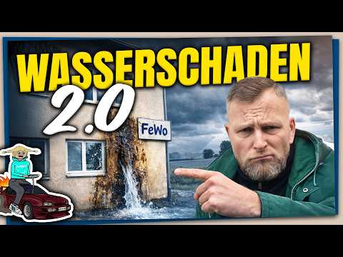 Schon wieder WASSERSCHADEN! FeWo ABGESOFFEN! Baustelle eskalliert & KEIN Ende in Sicht!