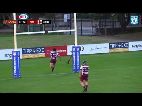 2018 NHRU   1st grade Highlights   Rd 3   Uni V Lake Macquarie Roos
