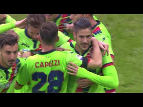 Il gol di Falcinelli - Milan - Crotone - 2-1 - Giornata 15 - Serie A TIM 2016/17